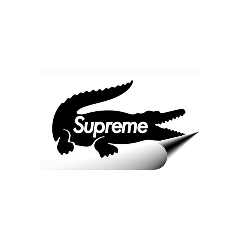 Sticker Supreme croco