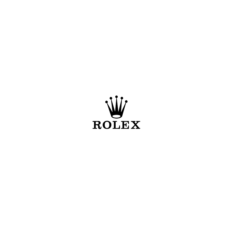 Sticker Rolex Dimension (côté le plus grand) 15 cm Couleur Or rose miroir