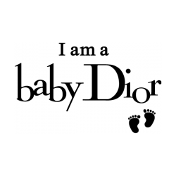 Sticker Baby Dior