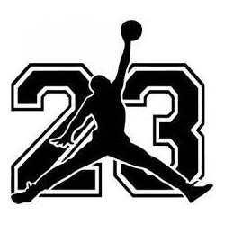 Sticker Michael Jordan 23