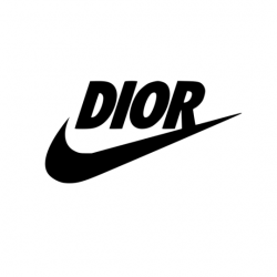 Sticker Dior Nike