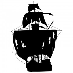 Stickers bateau pirates