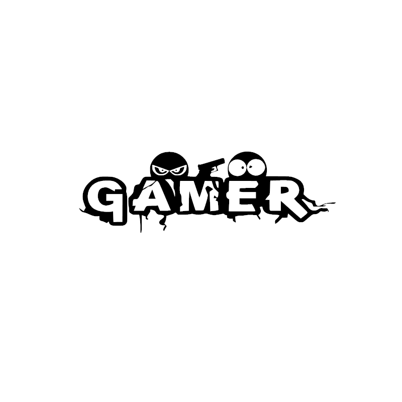 Gamer decal stickers