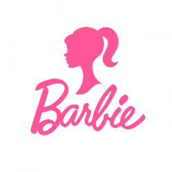 Barbie doll sticker decal