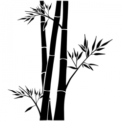 Bamboo sticker decal