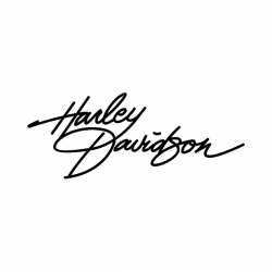 Stickers decals motorbike Harley Davidson Signature  deco