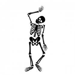 decals halloween skeleton
