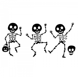 skeleton decals