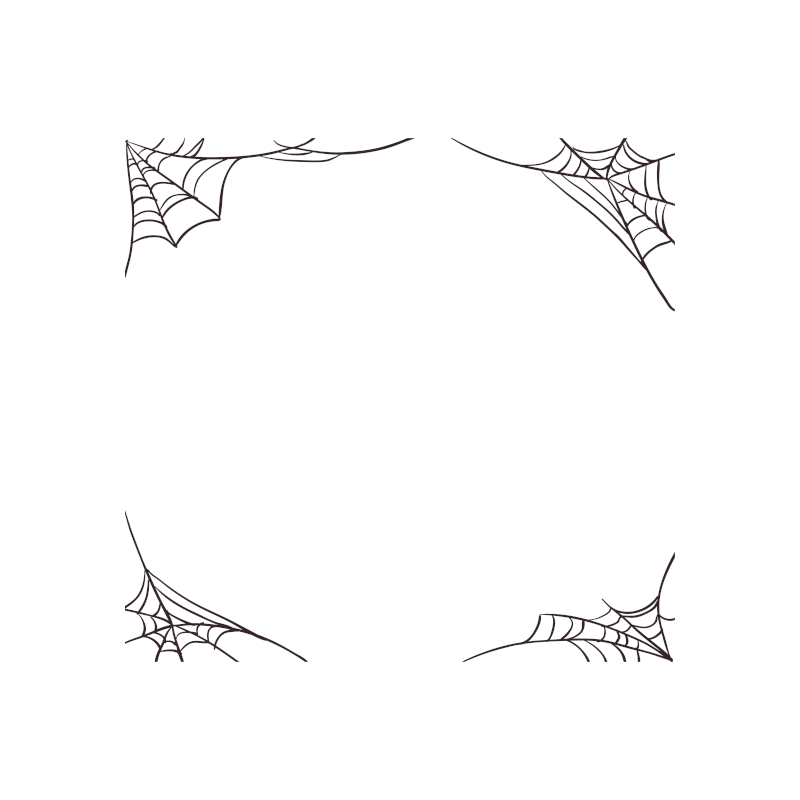 spider web stickers