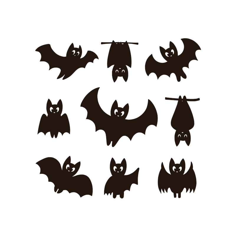 bat sticker decals