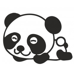 Sticker bébé panda